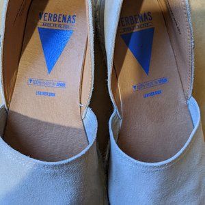 Moccasins size 41 Women suede loafers espadrilles